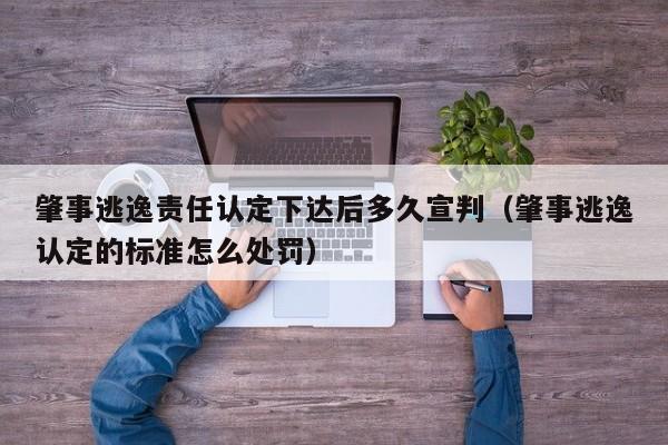 肇事逃逸责任认定下达后多久宣判（肇事逃逸认定的标准怎么处罚）