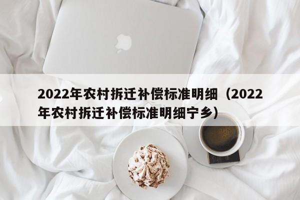 2022年农村拆迁补偿标准明细（2022年农村拆迁补偿标准明细宁乡）