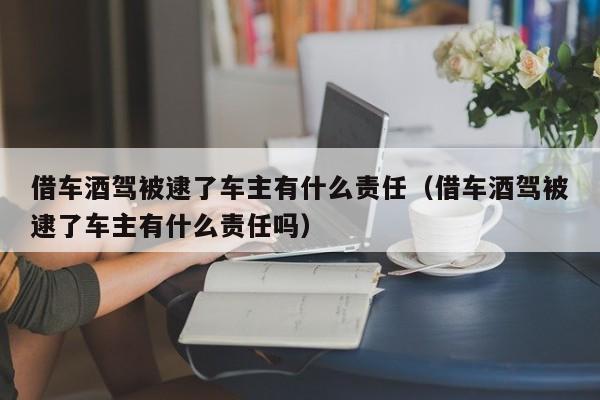 借车酒驾被逮了车主有什么责任（借车酒驾被逮了车主有什么责任吗）