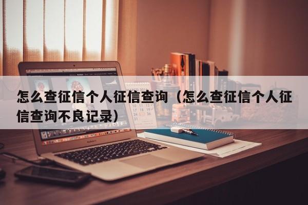 怎么查征信个人征信查询（怎么查征信个人征信查询不良记录）