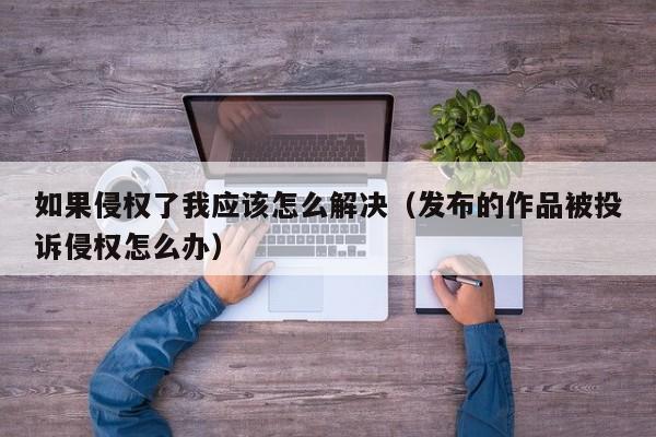 如果侵权了我应该怎么解决（发布的作品被投诉侵权怎么办）