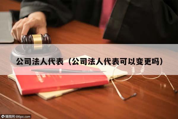 公司法人代表（公司法人代表可以变更吗）