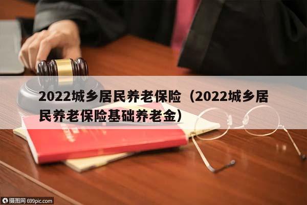 2022城乡居民养老保险（2022城乡居民养老保险基础养老金）