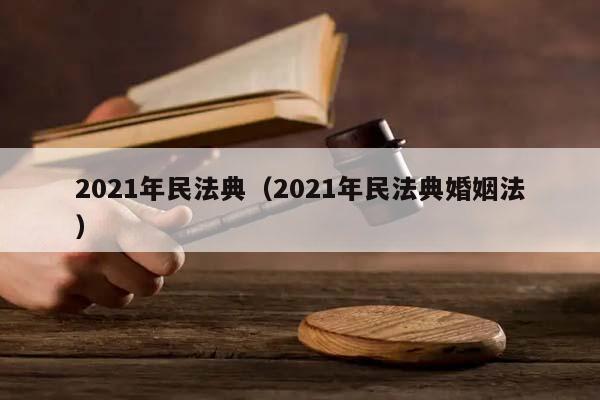 2021年民法典（2021年民法典婚姻法）