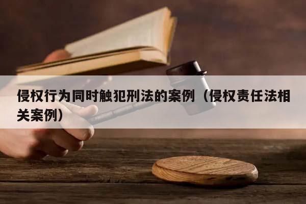 侵权行为同时触犯刑法的案例（侵权责任法相关案例）