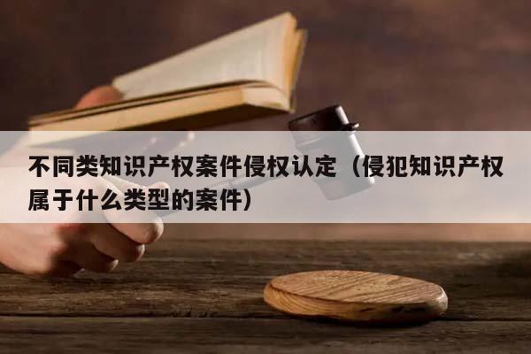 不同类知识产权案件侵权认定（侵犯知识产权属于什么类型的案件）