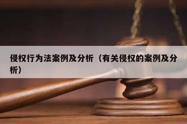 侵权行为法案例及分析（有关侵权的案例及分析）