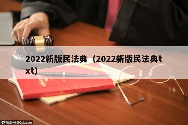 2022新版民法典（2022新版民法典txt）