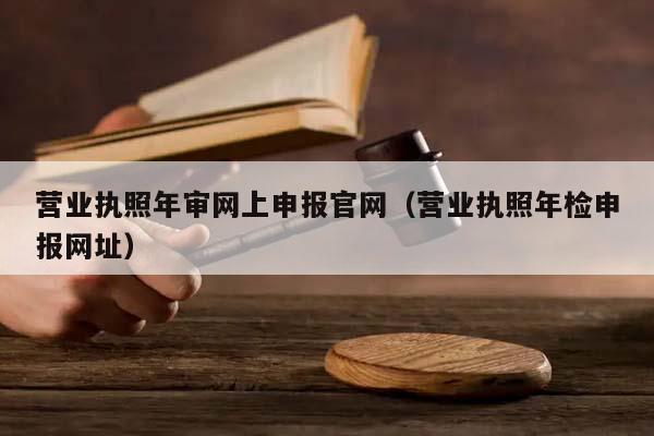 营业执照年审网上申报官网（营业执照年检申报网址）