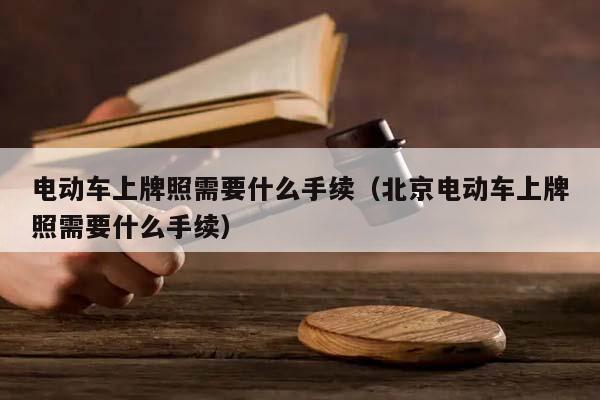 电动车上牌照需要什么手续（北京电动车上牌照需要什么手续）