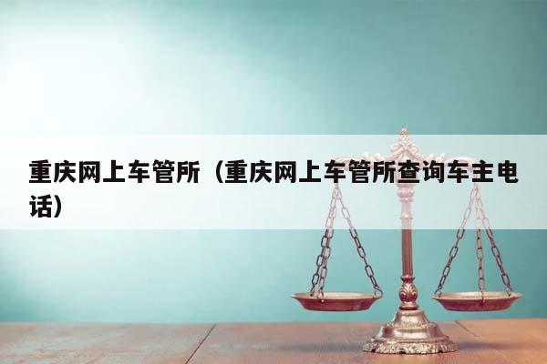 重庆网上车管所（重庆网上车管所查询车主电话）