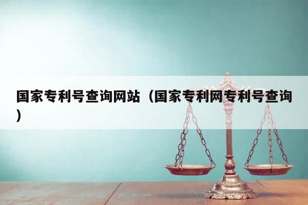 国家专利号查询网站（国家专利网专利号查询）