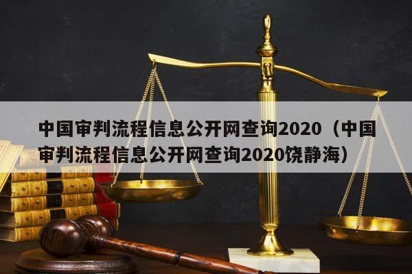 中国审判流程信息公开网查询2020（中国审判流程信息公开网查询2020饶静海）