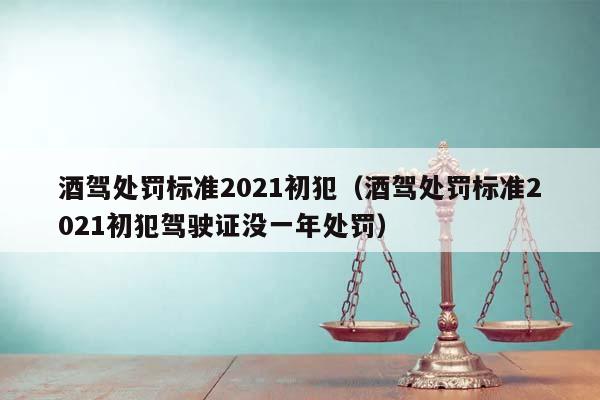 酒驾处罚标准2021初犯（酒驾处罚标准2021初犯驾驶证没一年处罚）