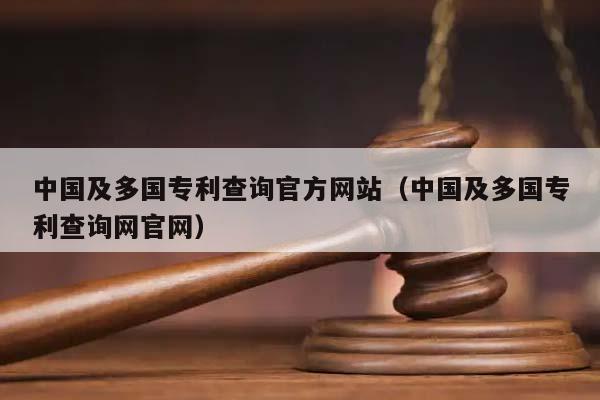 中国及多国专利查询官方网站（中国及多国专利查询网官网）