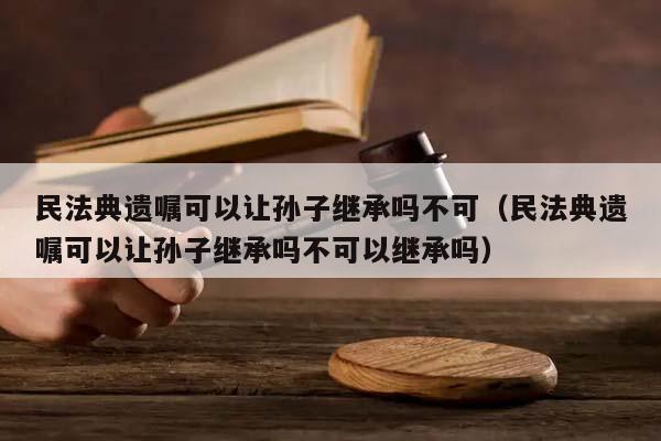 民法典遗嘱可以让孙子继承吗不可（民法典遗嘱可以让孙子继承吗不可以继承吗）