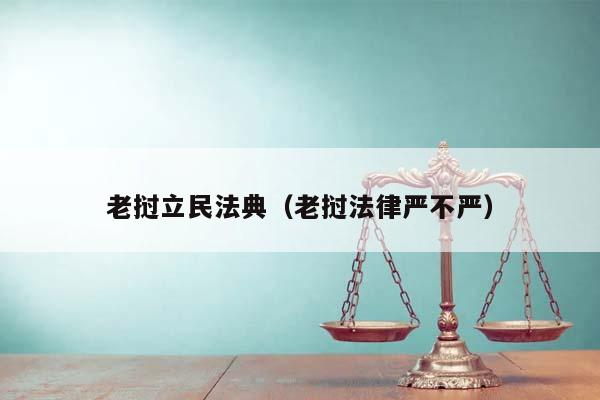 老挝立民法典（老挝法律严不严）