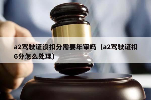 a2驾驶证没扣分需要年审吗（a2驾驶证扣6分怎么处理）