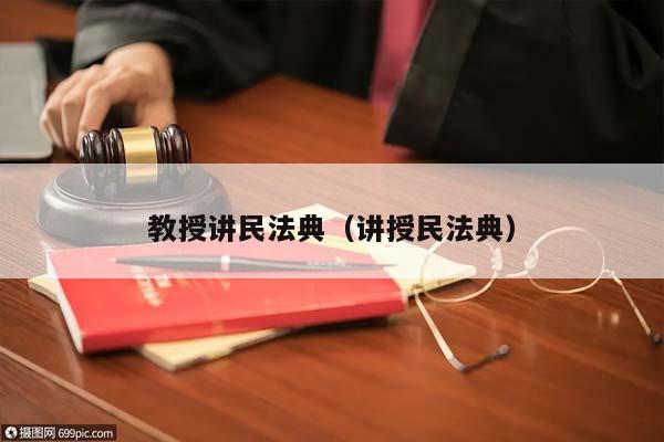 教授讲民法典（讲授民法典）