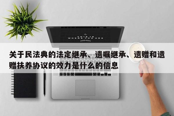 关于民法典的法定继承、遗嘱继承、遗赠和遗赠扶养协议的效力是什么的信息