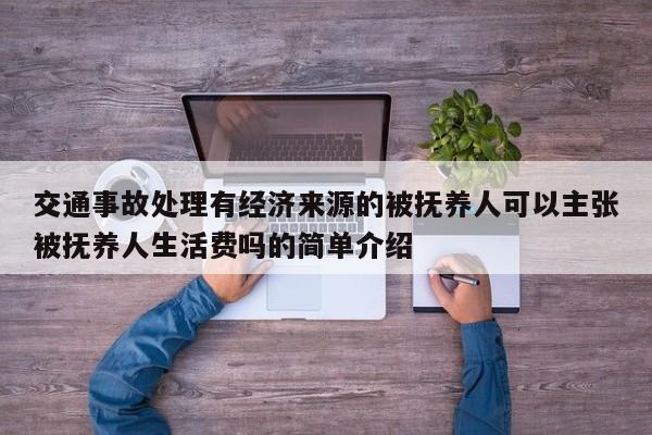 交通事故处理有经济来源的被抚养人可以主张被抚养人生活费吗的简单介绍