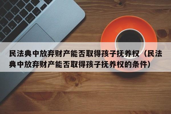 民法典中放弃财产能否取得孩子抚养权（民法典中放弃财产能否取得孩子抚养权的条件）