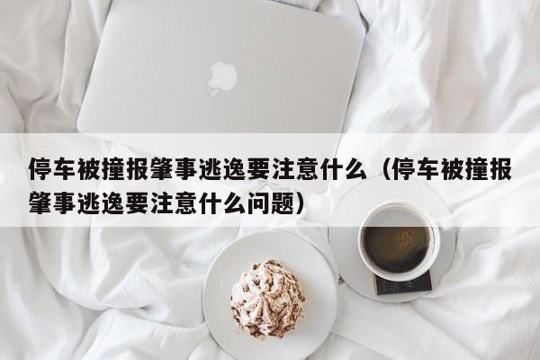 停车被撞报肇事逃逸要注意什么（停车被撞报肇事逃逸要注意什么问题）