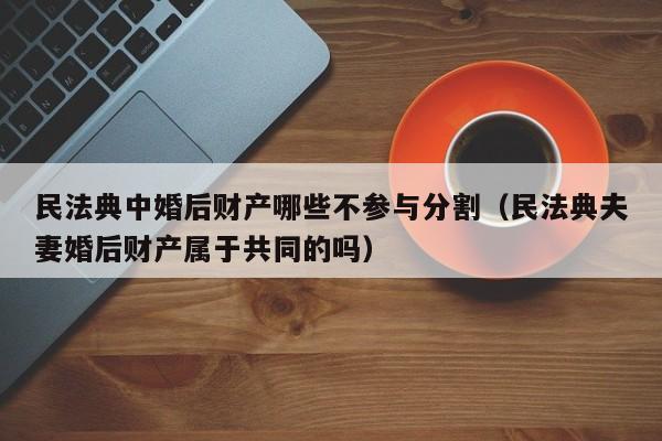 民法典中婚后财产哪些不参与分割（民法典夫妻婚后财产属于共同的吗）