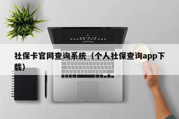 社保卡官网查询系统（个人社保查询app下载）