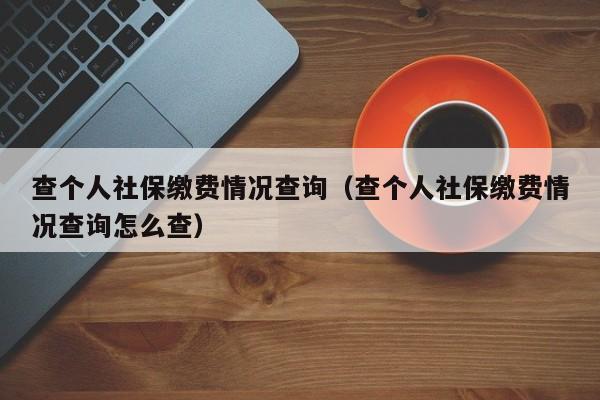 查个人社保缴费情况查询（查个人社保缴费情况查询怎么查）