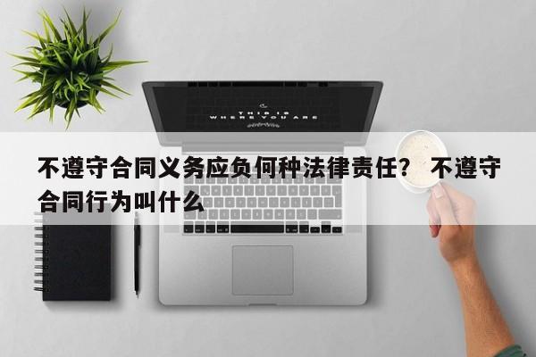 不遵守合同义务应负何种法律责任？ 不遵守合同行为叫什么