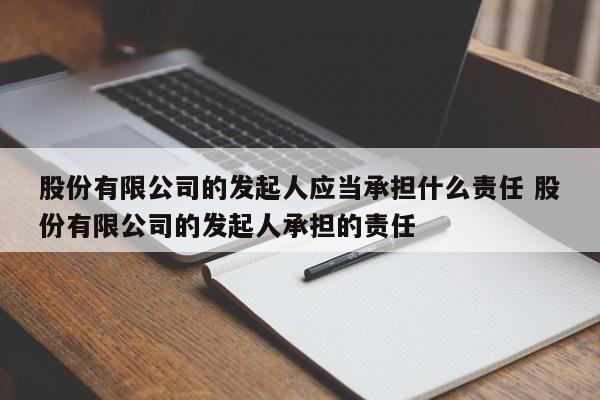 股份有限公司的发起人应当承担什么责任 股份有限公司的发起人承担的责任