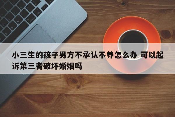 小三生的孩子男方不承认不养怎么办 可以起诉第三者破坏婚姻吗