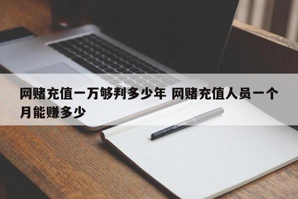 网赌充值一万够判多少年 网赌充值人员一个月能赚多少