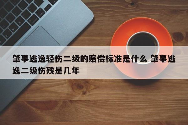 肇事逃逸轻伤二级的赔偿标准是什么 肇事逃逸二级伤残是几年