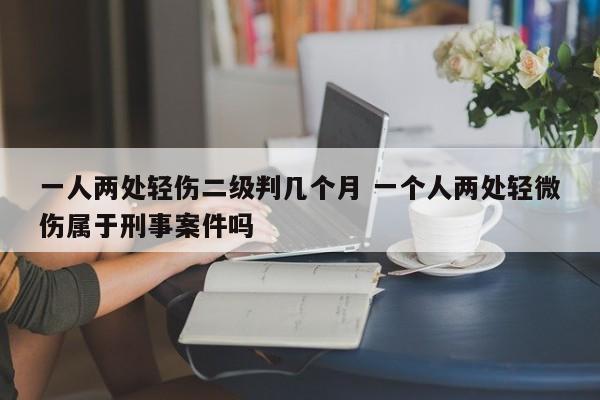 一人两处轻伤二级判几个月 一个人两处轻微伤属于刑事案件吗