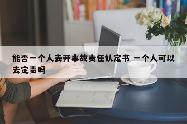 能否一个人去开事故责任认定书 一个人可以去定责吗