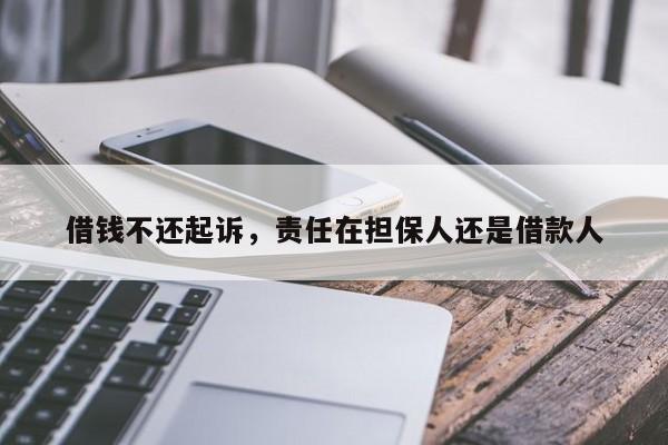借钱不还起诉，责任在担保人还是借款人