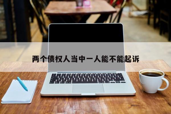 两个债权人当中一人能不能起诉
