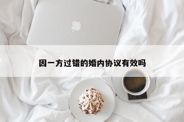 因一方过错的婚内协议有效吗