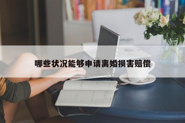 哪些状况能够申请离婚损害赔偿