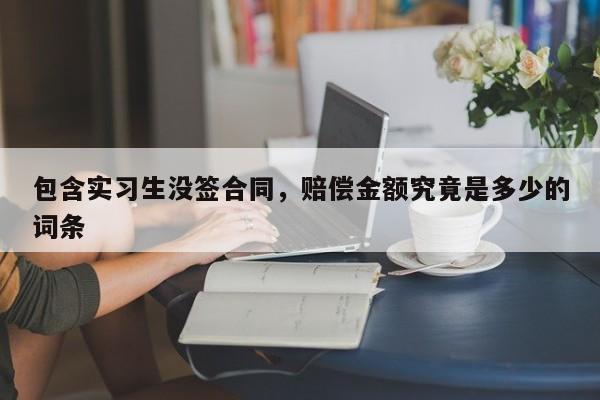 包含实习生没签合同，赔偿金额究竟是多少的词条