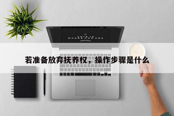 若准备放弃抚养权，操作步骤是什么