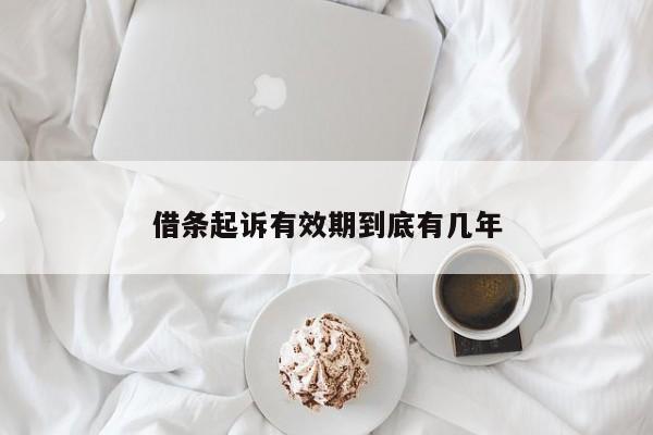 借条起诉有效期到底有几年